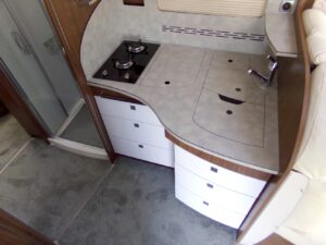 Camping car intégral Frankia I8400QD Mercedes-Benz