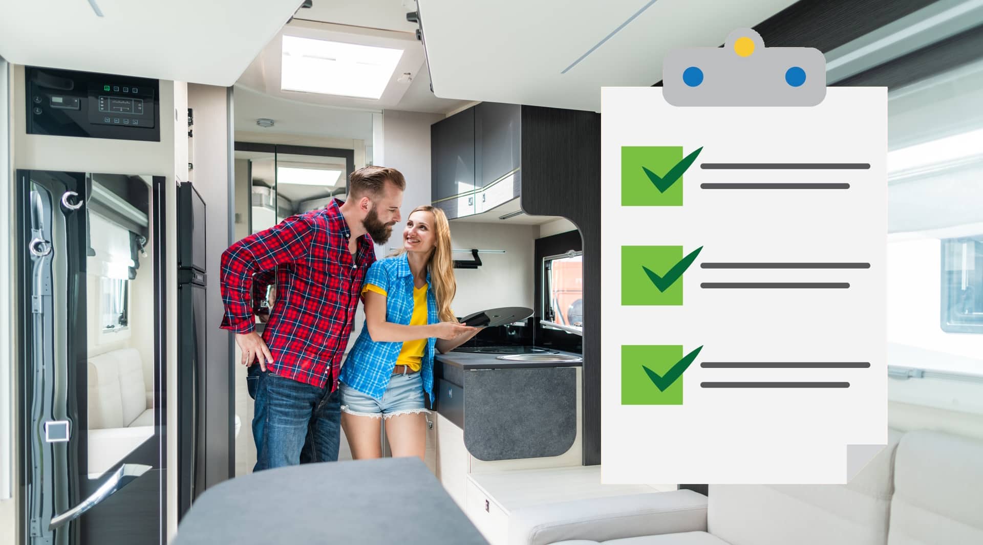 Checklist avant d'acheter un camping-car ou un fourgon aménagé d'occasion