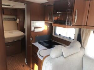 Camping car intégral Hymer modèle Eriba Jet 697 Fiat