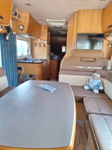 Camping car intégral Eura Mobil 840EB Fiat