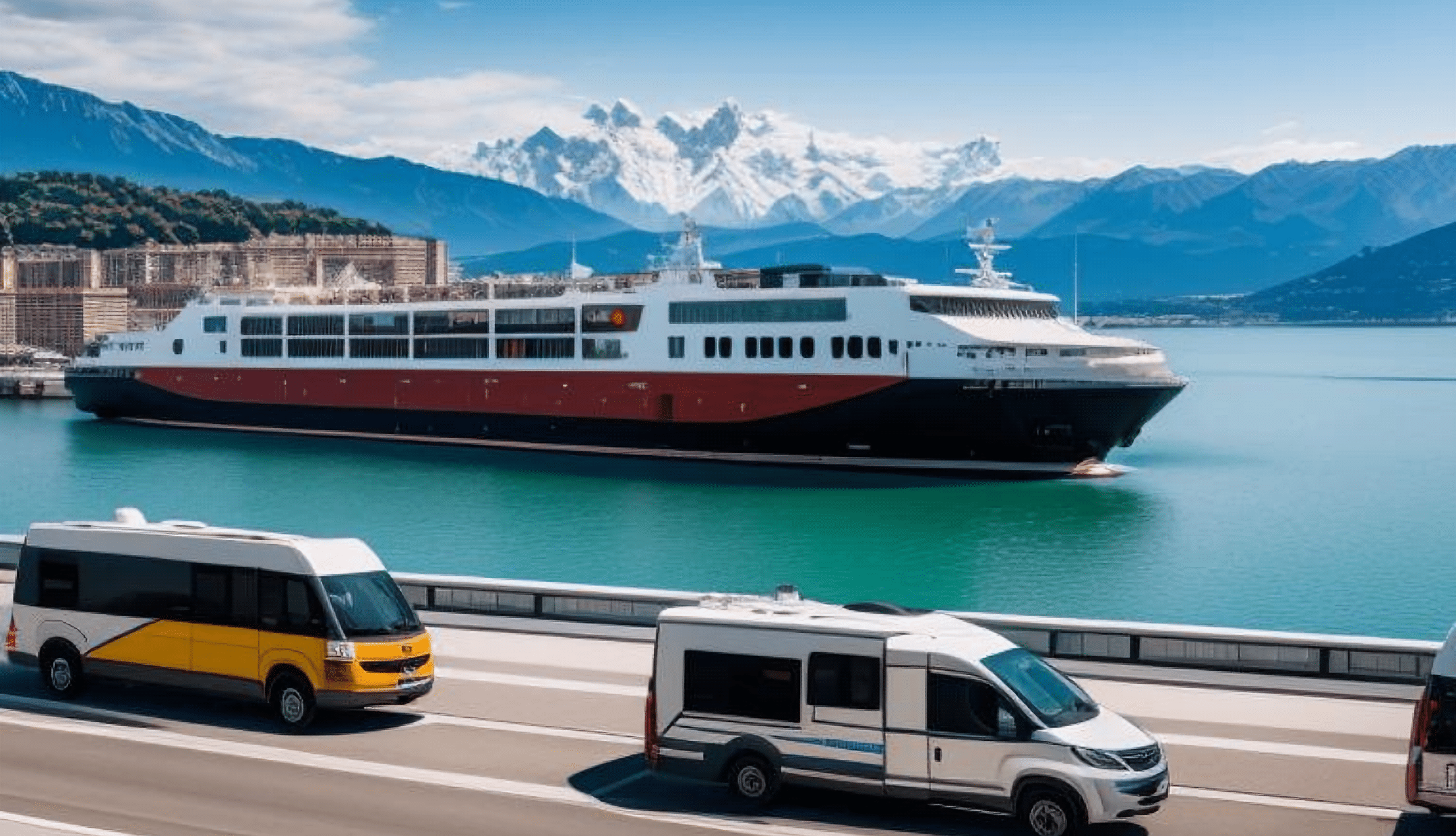 Ferry camping car