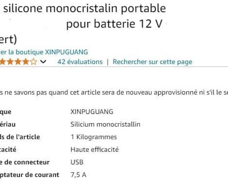 Dettagli di Pannello solare portatile XINPUGUANG 150W