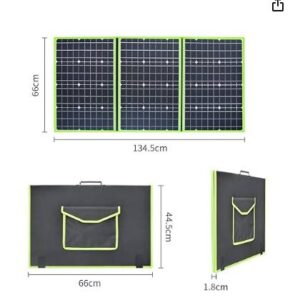 Panneau solaire pliable + Batterie AGM