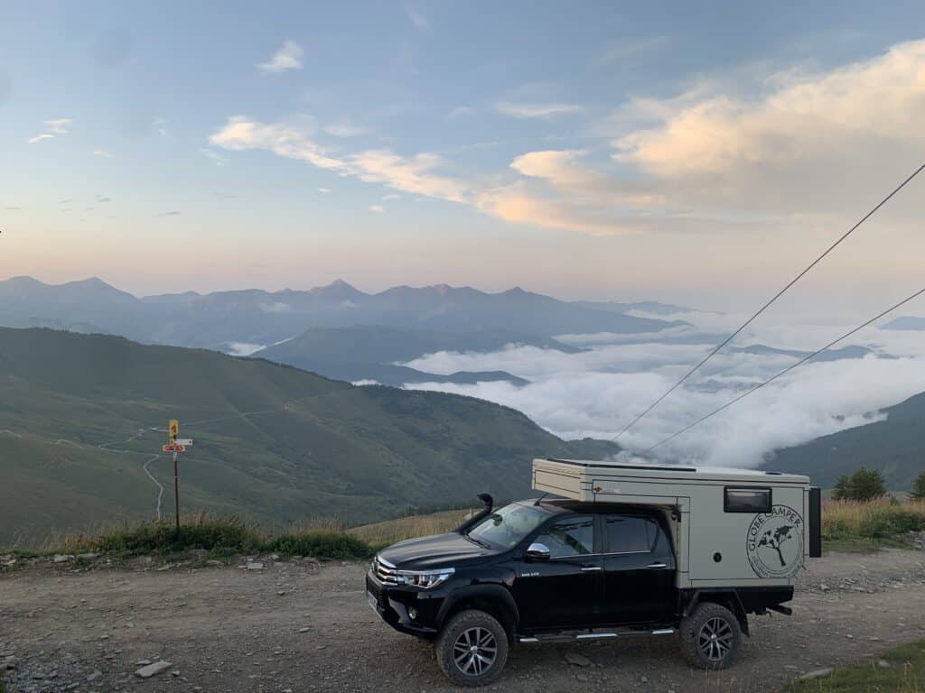 Cellule pickup Globe Camper Offraod 195 Toyota