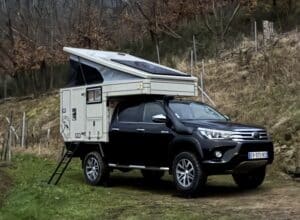 Cellule pickup Globe Camper Offraod 195 Toyota