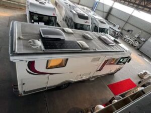 Camping-car intégral Frankia Rapido 9000 DFH 3L 177 CV Fiat