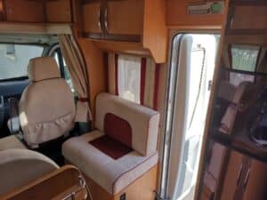 Camping-car profilé Fleurette Majister Fiat