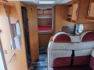 Camping-car profilé Fleurette Majister Fiat