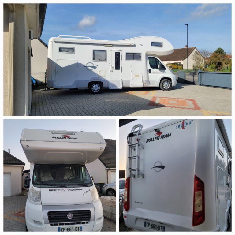 Camping-car capucine Roller Team GRANDUCA Fiat