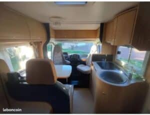 Camping-car profilé Bürstner T585 Fiat