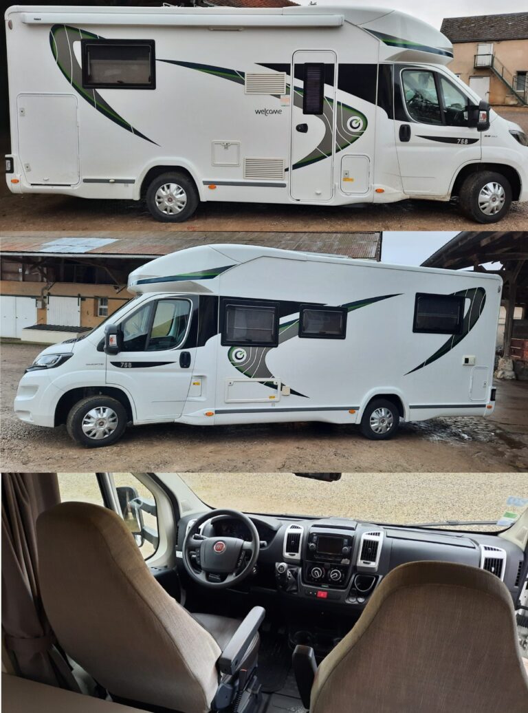 Camping-car profilé Chausson Welcom 758 Fiat
