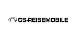 Logo noir CS-Reisemobile sur fond clair