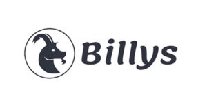 Logo Billys avec tête de chèvre stylisée