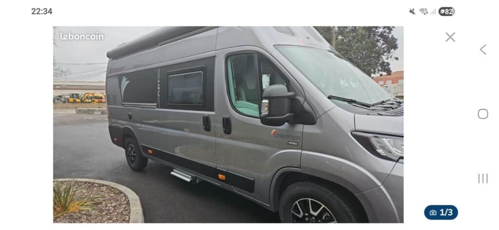 Fourgon aménagé Dreamer CAMPER FIVE FUN Fiat