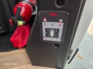 Panneau de commande Tesla pour plateforme élévatrice