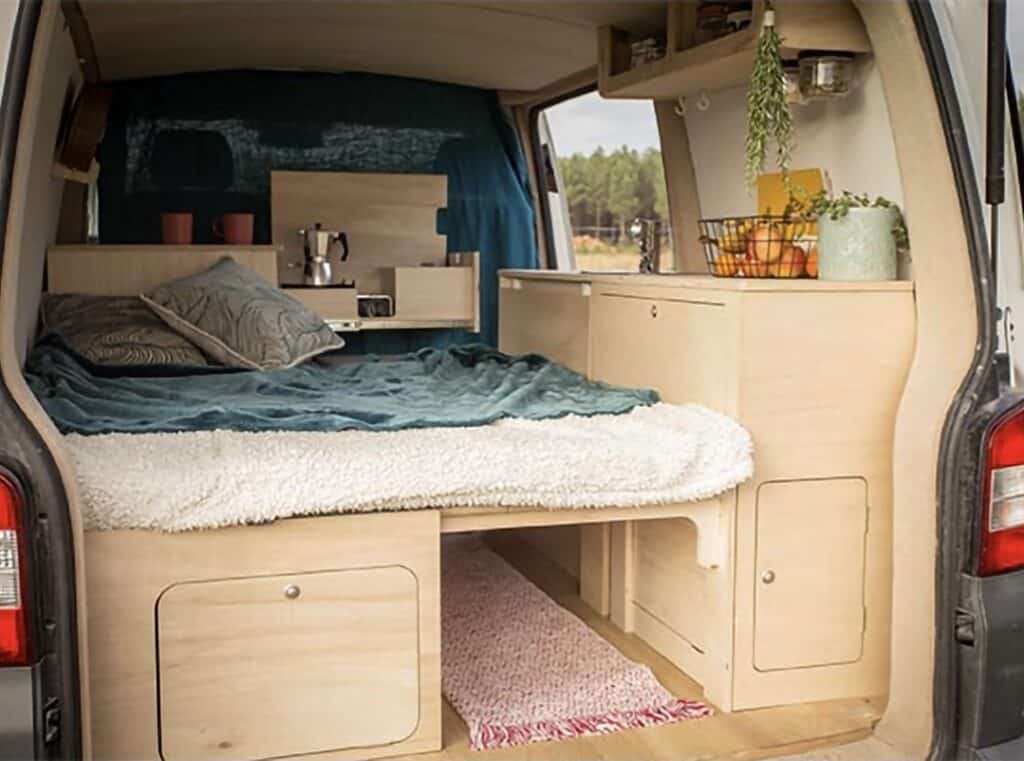 Van aménagé Volkswagen T6 transporteur VW