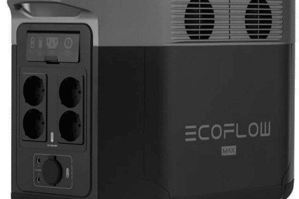 Station électrique portable EcoFlow Max noire