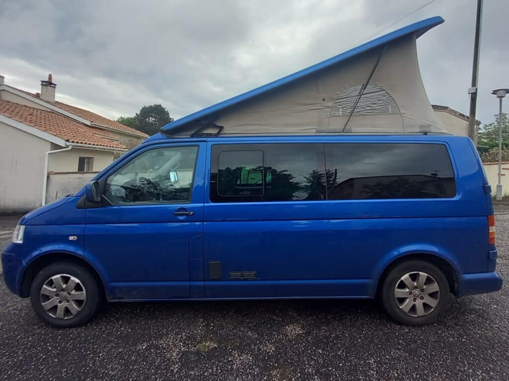 Van aménagé Volkswagen T5 rallongé 2.5L TDI VW