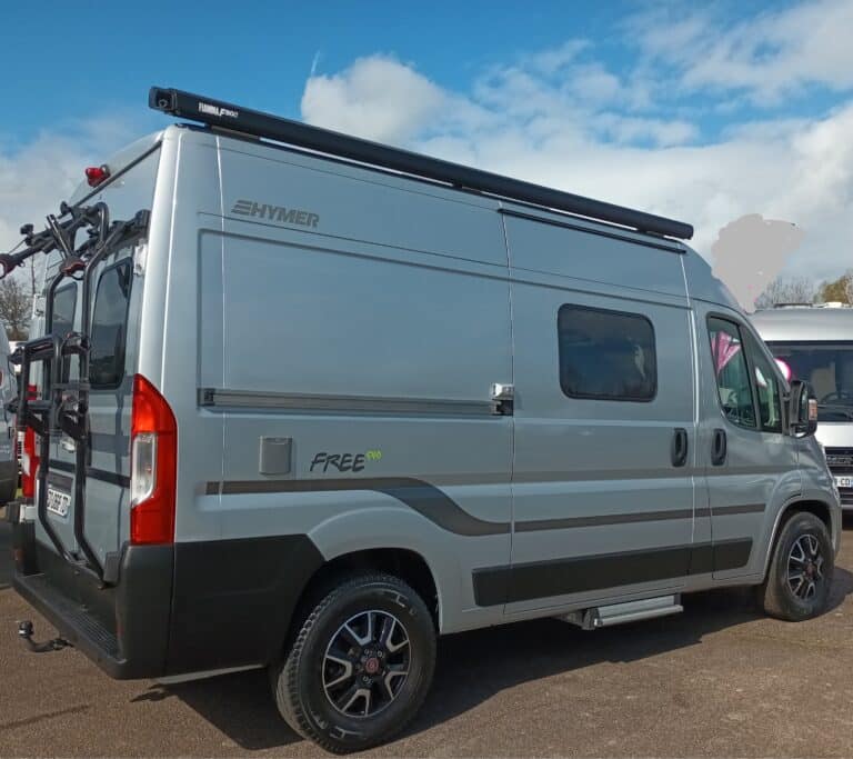 Fourgon aménagé Hymer Free 540 gris