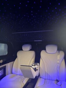Intérieur voiture luxe plafond étoilé LED bleu
