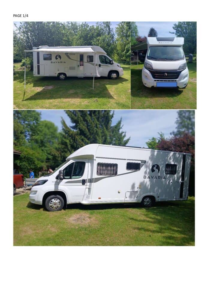 Camping-car profilé Bavaria DUCATO BAVARIA T746 Fiat