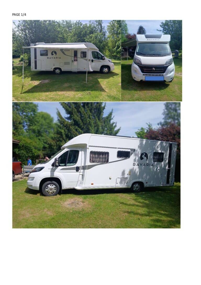 Camping-car profilé Bavaria DUCATO BAVARIA T746 Fiat