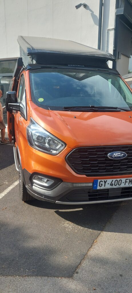 Van aménagé Westfalia Ford Transit custom NUGGET Ford