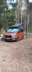 Van aménagé Westfalia Ford Transit custom NUGGET Ford
