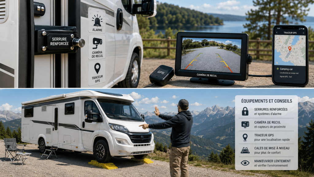 Sécurité et équipements pour camping-car en montagne