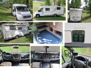 Camping-car profilé Adria ducato Fiat