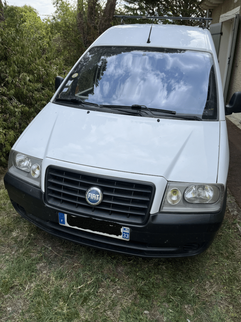 Fourgon aménagé scudo Fiat