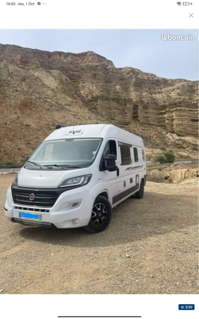 Fourgon aménagé MC Louis Menfys Yerling Van3 140cv Fiat