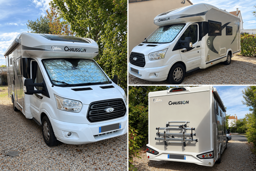 Camping-car profilé Chausson 640 titanium Ford