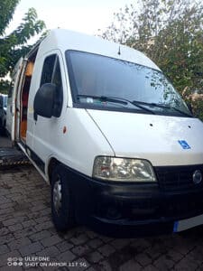 Fourgon aménagé 2,8JTD – PMR-Plateforme élévatrice Fiat
