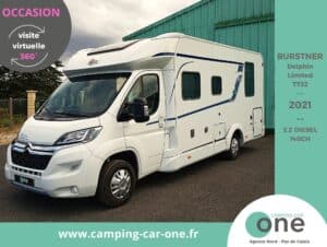 Camping-car Burstner Delphin Limited T732 2021 à vendre.
