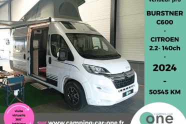 Camping-car Burstner C600 2024 à vendre, 50545 KM