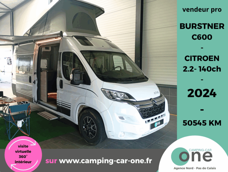 Camping-car Burstner C600 2024 à vendre, 50545 KM