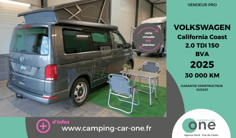 Camping-car Volkswagen California 2025 à vendre
