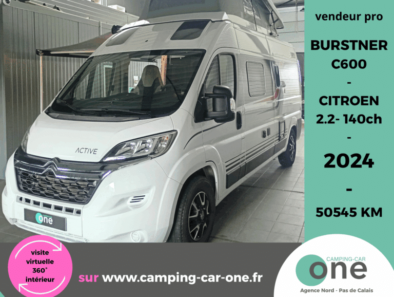 Camper van Burstner C600 2024 à vendre.