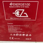 Batterie EZA LiFePO4 avec précautions d'utilisation.