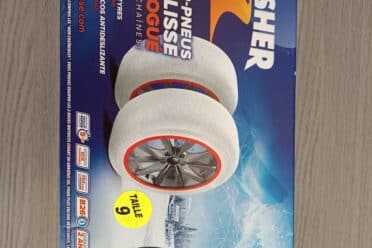 Boîte de sur-pneus antiglisse homologués Musher.