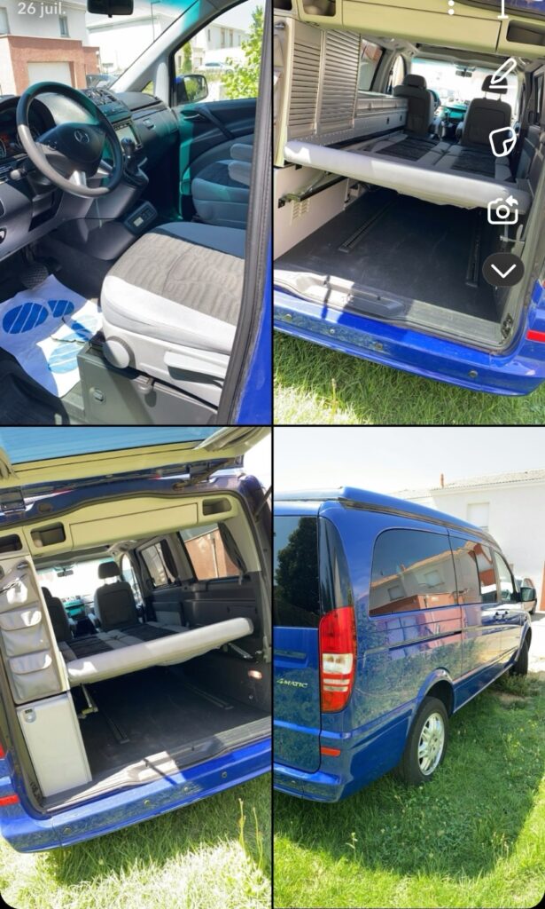 Van aménagé Mercedes Viano Mercedes-Benz